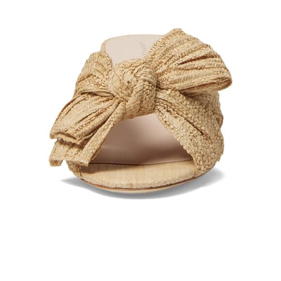 Loeffler Randall Emilia Knot Front Mule in Natural 8 - Picture 3 of 5